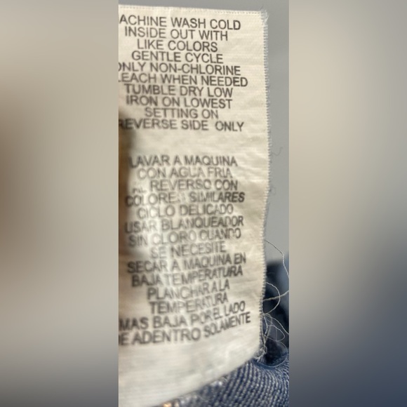 Jean Jacket Small Jolt Tribal Print - Picture 8 of 9